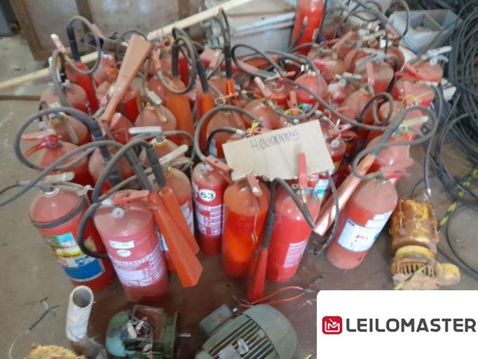 SUCATA DE EXTINTORES